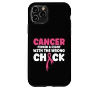 Custodia per iPhone 11 Pro Il cancro ha scelto di combattere con la ragazza sbagliata