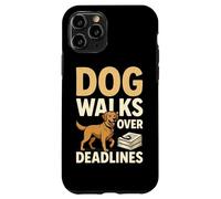 Custodia per iPhone 11 Pro Il cane cammina oltre le scadenze Ufficio Operatore remoto Professionista
