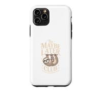 Custodia per iPhone 11 Pro Il club forse dopo perché in seguito significa mai bradipo