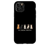 Custodia per iPhone 11 Pro Il Comitato Giudicante Amanti dei gatti Giudice Pannello Proprietario di animali domestici