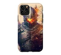 Custodia per iPhone 11 Pro Il guerriero delle fiamme