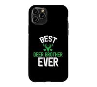 Custodia per iPhone 11 Pro Il miglior fratello cervo di sempre: cervo con cuori