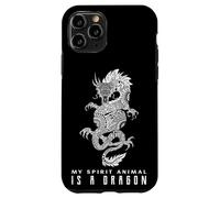 Custodia per iPhone 11 Pro Il mio spirito animale è un drago
