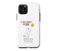 Custodia per iPhone 11 Pro Il Mio Umore Poldo Palloncino Ironico Divertente