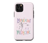 Custodia per iPhone 11 Pro Il movimento di terapia fisica è scheletro della medicina