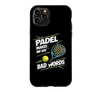 Custodia per iPhone 11 Pro Il Padel Mi Fa Dire Parolacce Il Divertente Tennis Padel