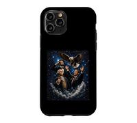 Custodia per iPhone 11 Pro Il presidente americano Lincoln Washington Reagan Patriotic Eagle