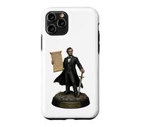 Custodia per iPhone 11 Pro Il presidente degli Stati Uniti Abraham Lincoln da tavolo in miniatura Gaming Gamer
