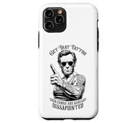 Custodia per iPhone 11 Pro Il presidente tatuato divertente Abraham Lincoln ottiene quel tatuaggio