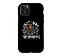 Custodia per iPhone 11 Pro Il primo divertente creatore di stampa 3D perfezionista a strati Nerd Hobby