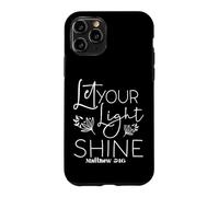 Custodia per iPhone 11 Pro Illumina il tuo cammino con Matteo 5:16