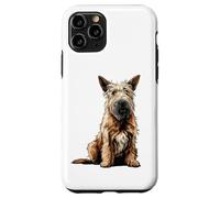 Custodia per iPhone 11 Pro Illustrazione del cane Berger Picard