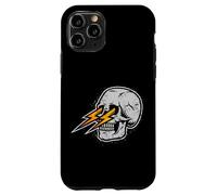 Custodia per iPhone 11 Pro Illustrazione del teschio di fulmine | Teschio elettrico