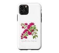 Custodia per iPhone 11 Pro Illustrazione della pianta di Bougainvillea del carso di Barbara