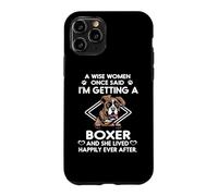 Custodia per iPhone 11 Pro I'm Getting A Boxer Funny Dog Mom Puppy Lovers