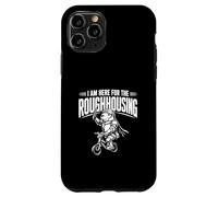 Custodia per iPhone 11 Pro I'm Here For The Roughhousing Funny Capybara Knight Rides