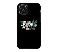 Custodia per iPhone 11 Pro Im Just Speechie Patologo Linguoterapia Pesche