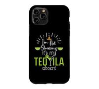 Custodia per iPhone 11 Pro Im Not Slurring Its My Tequila Accent Margarita Day Drinking