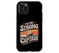 Custodia per iPhone 11 Pro I'm The Strong Captain Capo della nave in barca -