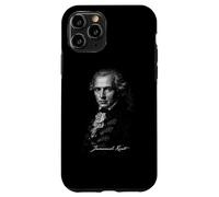 Custodia per iPhone 11 Pro Immanuel Kant Classico Ritratto filosofo illuminista