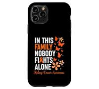 Custodia per iPhone 11 Pro In This Family Nobody Fights Alone Kidney Cancer Awareness