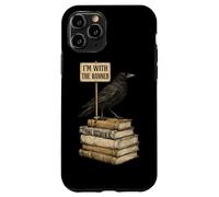 Custodia per iPhone 11 Pro In With The Banned Books Crow Book Lover Bibliophile Reading