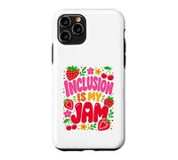 Custodia per iPhone 11 Pro Inclusion Is My Jam Groovy Special Education Sped Teacher