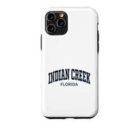 Custodia per iPhone 11 Pro Indian Cr lorida Vintage Athletic Sports Design