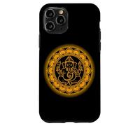 Custodia per iPhone 11 Pro Indù Ganesh Puja Elefante Dio India Méditation Yoga Murti