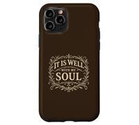 Custodia per iPhone 11 Pro Inni di grazia: Va bene con la mia anima culto cristiano