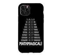 Custodia per iPhone 11 Pro Insegnante di calcoli di algebra problemi di numero matematici