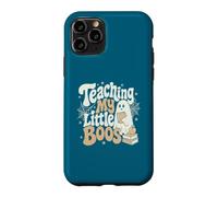 Custodia per iPhone 11 Pro Insegnare My Little Boos Carino Halloween Spooky Ghost Insegnante