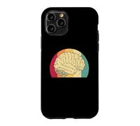 Custodia per iPhone 11 Pro Intelligenza Cervello Pensiero Psiche Scienza Retro Vintage