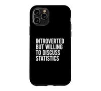 Custodia per iPhone 11 Pro Introverted But Willing To Discuss Statistics