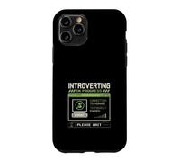 Custodia per iPhone 11 Pro Introverting in Progress Design Retrò Computer