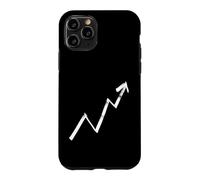 Custodia per iPhone 11 Pro Investor design con grafico azionario per day trader