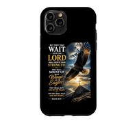 Custodia per iPhone 11 Pro Isaiah 40:31 Wait on the LORD, Renew Strength Eagle