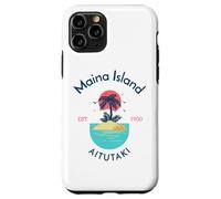 Custodia per iPhone 11 Pro Isola di Maina Aitutaki Isole Cook