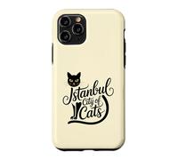 Custodia per iPhone 11 Pro Istanbul Città Dei Gatti Bosforo Turco Street Cat Turchia