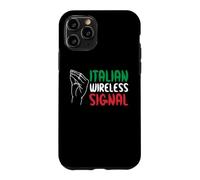 Custodia per iPhone 11 Pro Italian Wireless Signal Connessione A Internet Gesto Manuale