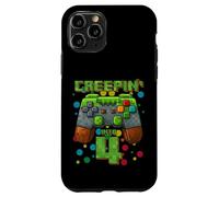 Custodia per iPhone 11 Pro It's My 4th Birthday Boy Gamer Creepin' Into 4 Gamer Pixel