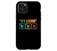 Custodia per iPhone 11 Pro It's Science Bruh Periodic Table of Elements Funny Meme