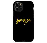 Custodia per iPhone 11 Pro Jamaica Heart Love Jamaica - Scarpe da donna