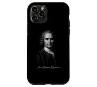 Custodia per iPhone 11 Pro Jean-Jacques Rousseau Classical Philosopher Ritratto