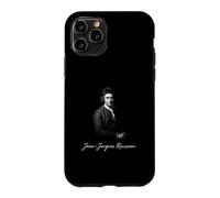 Custodia per iPhone 11 Pro Jean-Jacques Rousseau Ritratto di filosofia illuminista