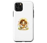 Custodia per iPhone 11 Pro Jesus Kawaii Chibi Open Arms Vieni da me Benvenuto Arte