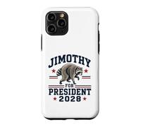 Custodia per iPhone 11 Pro Jimothy per il presidente 2028 Elezione procione divertente