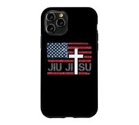 Custodia per iPhone 11 Pro Jiu Jitsu Usa Christian Cross Dio Jiu Jitsu E Usa
