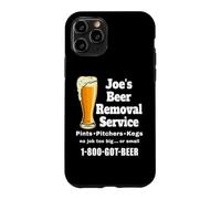 Custodia per iPhone 11 Pro Joe's Beer Removal Service Joey Joseph divertente bere birra