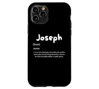 Custodia per iPhone 11 Pro Joseph Definition Personalized Name Custom Costume For Joes